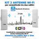 Antenna WiFi esterno alta potenza ripetitore amplificatore wireless lunga copertura