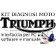 Kit per fai da te diagnosi per PC moto Triumph 