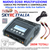 SkyRC Ultimate Duo 12-220V 260W dual 1-6S Carica batterie LIPO Bilanciatore NEW!