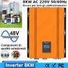 Inverter 48V 8kW 14kW picco bassa frequenza sezione lamellare carica batterie fino a 70A
