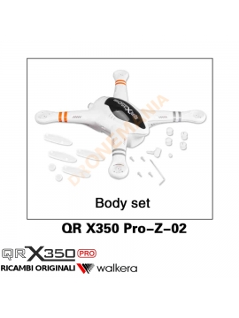 Scocca completa drone Walkera QR X350PRO QR 350 X350 ricambio