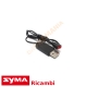 Alimentatore USB carica batteria drone Syma X5HW X5HC