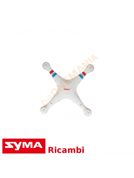 Guscio superiore bianco Syma X8 drone X8C X8W upper body drone