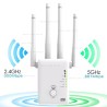 AMPLIFICATORE SEGNALE WIFI 2,4 5 GHZ AC1200 velocissimo