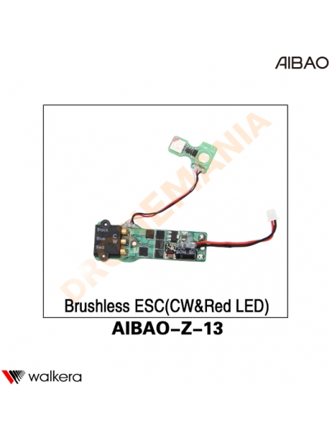 ESC CW LED ROSSO Walkera AiBao drone AIBAO-Z-13 posteriore destra