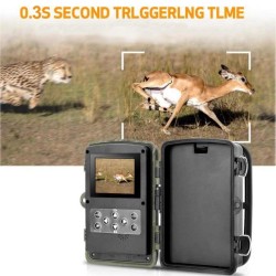 FOTOTRAPPOLA CAMERA VIDEO caccia FOTO CASA HD SPIA LED IR
