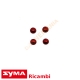 Set coperchi eliche ornamento Syma X5UW colore rosso rifinitura Plating Object