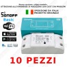 Pacchetto 10 pz Sonoff basic INTERRUTTORE WiFi da smartphone
