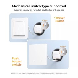 2 SONOFF S-MATE EXTREME WIFI CONTROLLO APP SMART SWITCH INTERRUTTORE