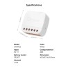 2 SONOFF S-MATE EXTREME WIFI CONTROLLO APP SMART SWITCH INTERRUTTORE