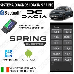 Diagnosi Dacia spring elettrica fai da te per Smartphone