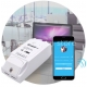 Domotica misuratore consumi Watt meter interruttore WiFi gestione da APP ovunque via Internet