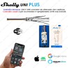 Shelly UNI plus 2 canali domotica WiFi energie rinnovabili lettore voltaggio batteria bluetooth