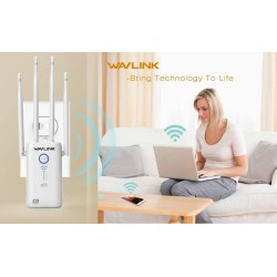 AMPLIFICATORE SEGNALE WIFI 5 GHZ AC1200 SUPER RIPETITORE FIBRA ROUTER