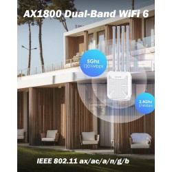 Antenna amplificatore da esterno impermeabile potente e veloce dual ba