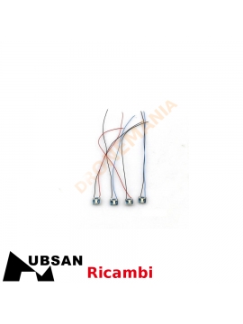 Set 4 LED drone Hubsan H507A H502-12 luci drone ricambi