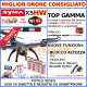 Drone Syma X5HW radiocomando videocamera video su smartphone 3 batterie regalo Natale mantenimento altezza